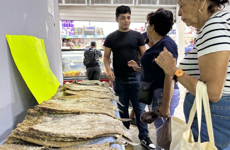 Pescado salado desde $10.40 en el Comunitario