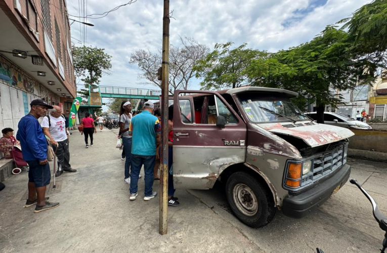 14 camionetas de Mirabal están accidentadas