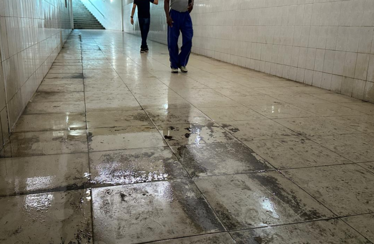 Peligro latente en el túnel de La Pachano por filtraciones