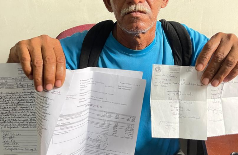 Vendedor de papagayos clama por ayuda para operar a su hijo