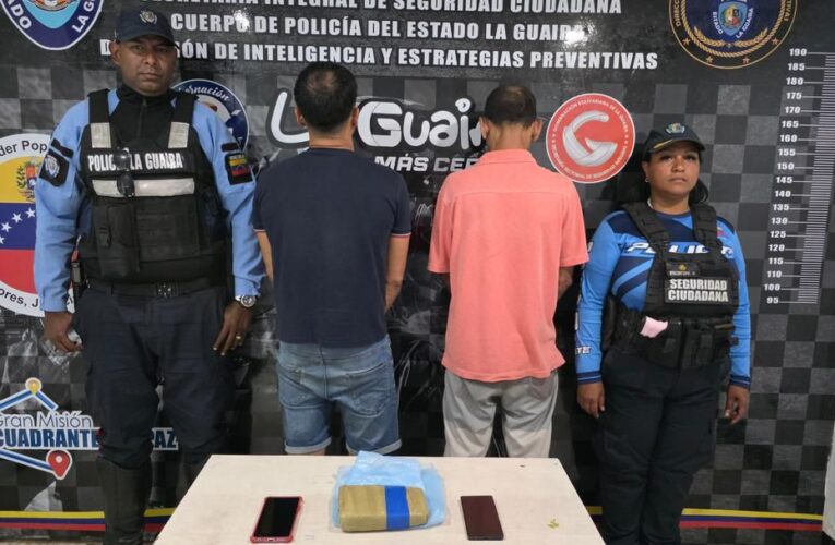 2 detenidos en Mamo por tener sustancias ilícitas