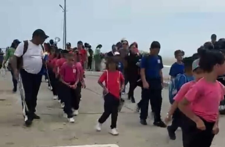 Alumnos del Juan Pablo  lI conocen  la  historia