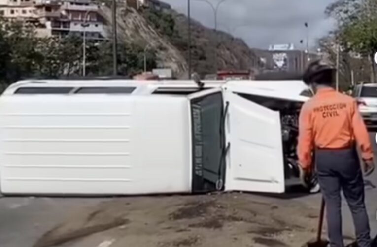 2 heridos en vuelco de La Soublette