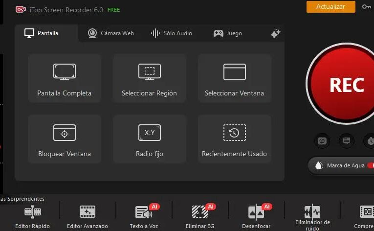 iTop Screen Recorder: Una excelente experiencia de grabación de pantalla y edición de vídeo