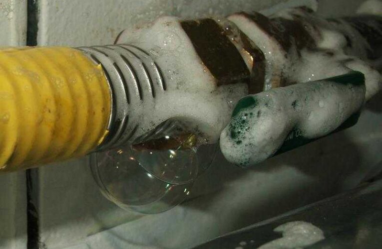 Familias alarmadas por fuga de gas en la Panamericana