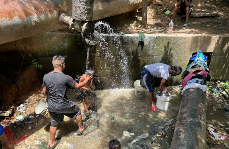 Se agudiza la crisis de agua en Barrio Aeropuerto