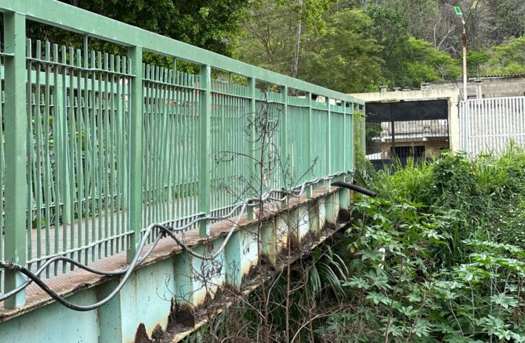 Incomunicados quedarán en Marapa El Piache por estado de las pasarelas