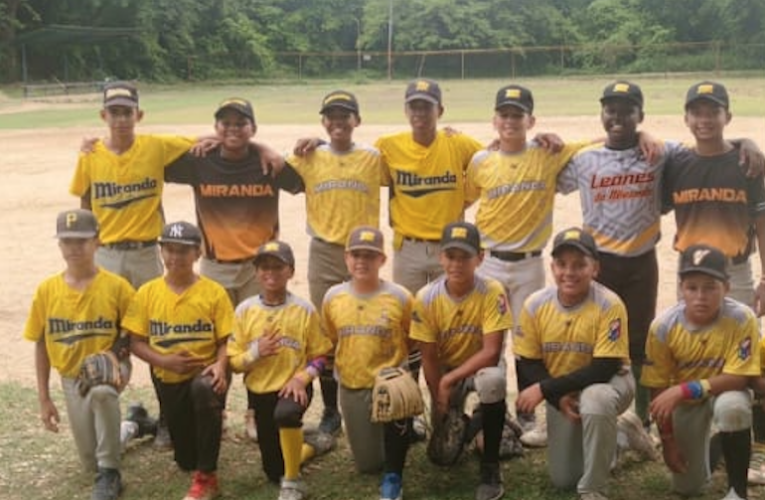 Miranda presente en el Campeonato Nacional U12 en Margarita
