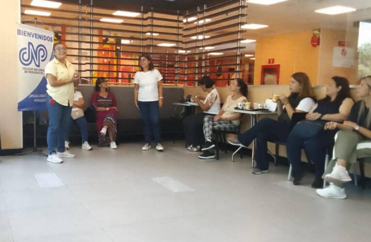 CNP y Programa de Salud Mental para Periodistas realizaron conversatorio de apoyo emocional por sismos