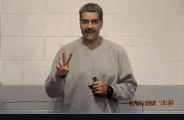 Publican fotos de Nicolás Maduro desde cárcel de Nueva York