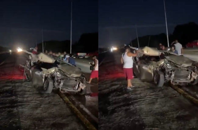 Un fallecido y dos heridos dejó una colisión de cuatro carros