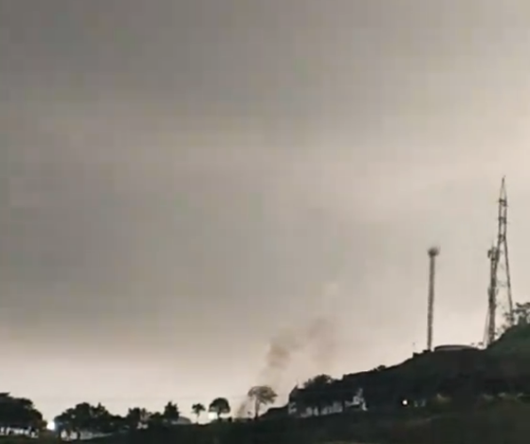 Protestan por humareda contaminante en crematorio de El Junquito