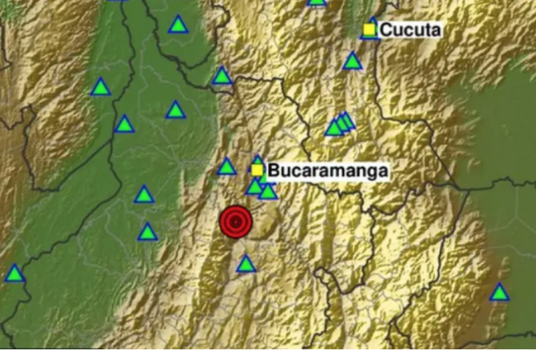 Cuatro sismos fueron registrados en Colombia