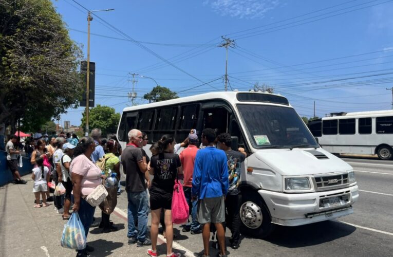 Crisis del transporte se agudiza en el estado