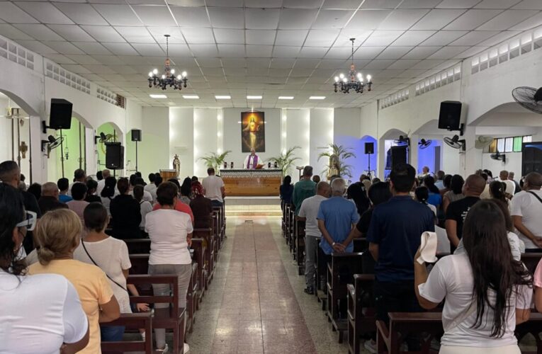 Con una jornada de oración y esperanza conmemoraron 4 meses de los sismos