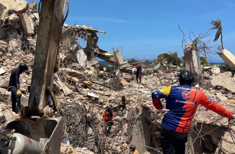 Buscan el cuerpo de José Ponte en las ruinas del edificio Nautilus