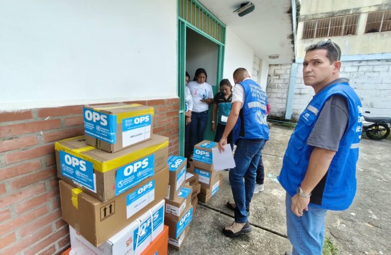 OPS/OMS entregó medicamentos e insumos a La Guaira y Miranda