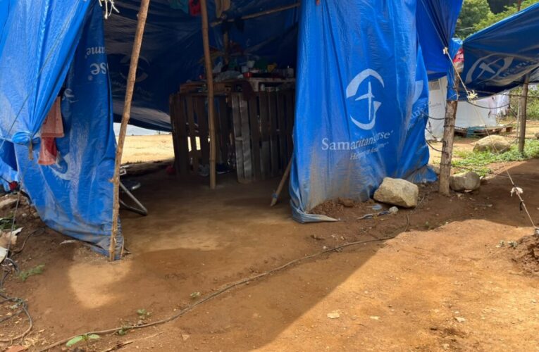 Refugiados de San Julián pasaron las de Caín con las lluvias